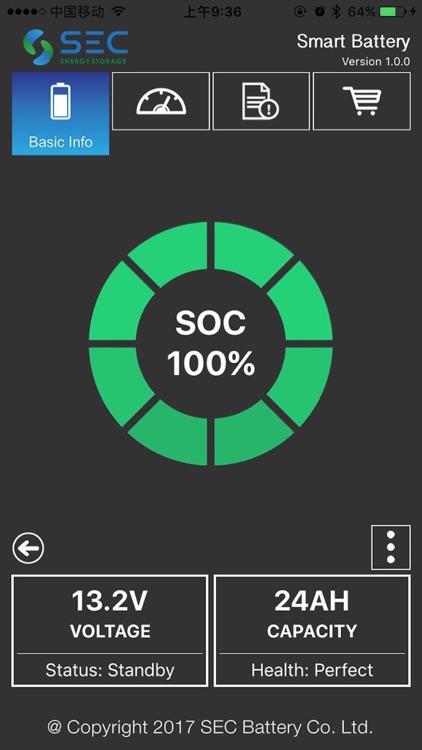 SEC Smart Battery