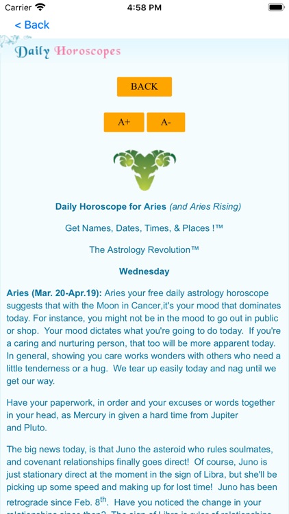 Horoscopes by Terry Nazon