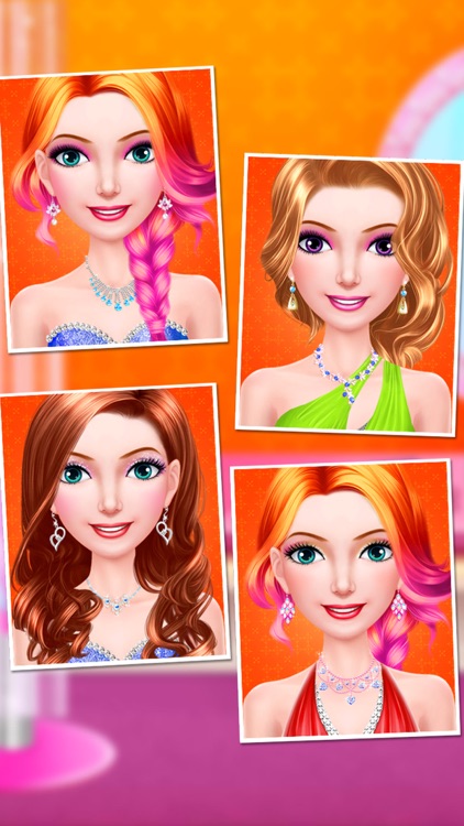 Girl hair salon - Fashion Hair Styles screenshot-3