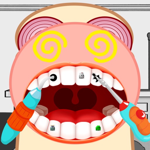 Dentist Game: Bread Broken Tooth Treatment Icon
