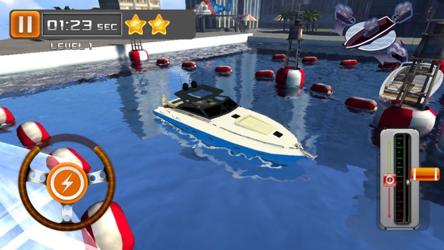 3D 船停車和駕駛遊戲免費 - Yacht Boat Parking Game(圖5)-速報App