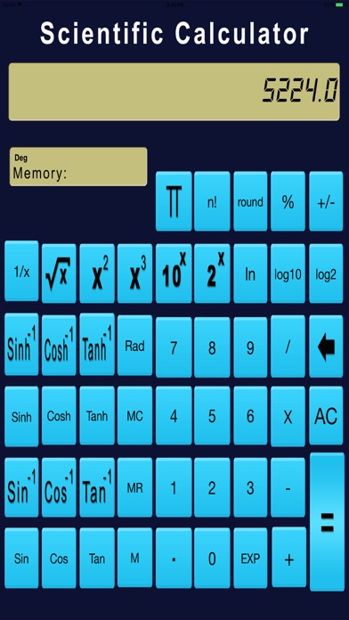 Real Scientific Calculator screenshot 2