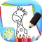 Simple line drawing is designed for kids or children to learn drawing somethings by using simple lines