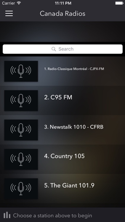 Canada Radios - Top Stations Music Player FM / AM