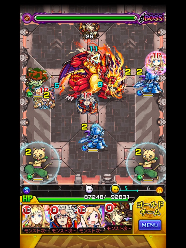 モンスターストライク スタジアム On The App Store