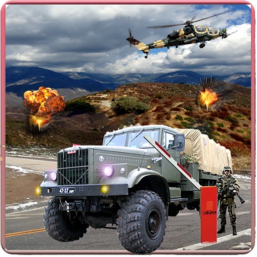 Simulation Army Truck  Driving Game - Pro