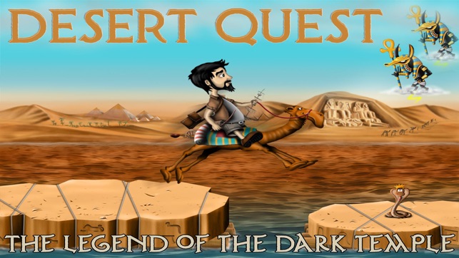 Desert Quest 2D Endless Arcade Action Runner Free(圖1)-速報App