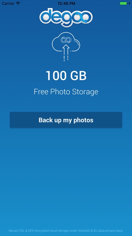 100 GB Degoo Online Storage