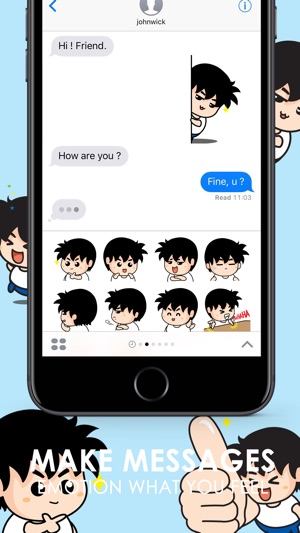 AGAPAE สติกเกอร์ สำหรับ iMessage ฟรี(圖3)-速報App