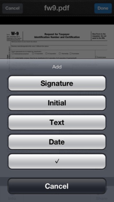 How to cancel & delete PDF Sign : Fill Forms & Send Office Documents from iphone & ipad 3