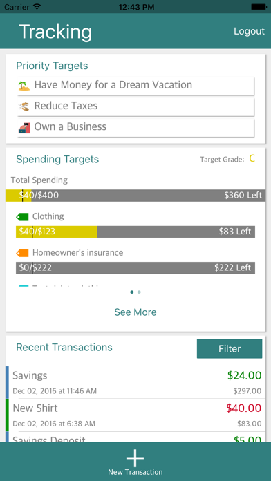 How to cancel & delete Spending: On Target from iphone & ipad 2