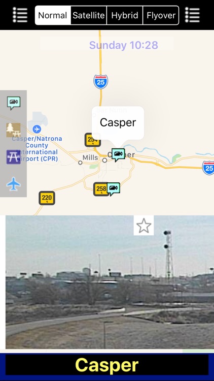 Wyoming NOAA Radar with Traffic Cameras