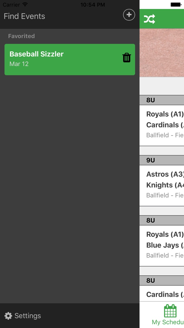 Triple Play Tournaments