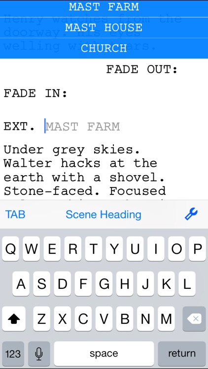 Final Draft Writer screenshot-0