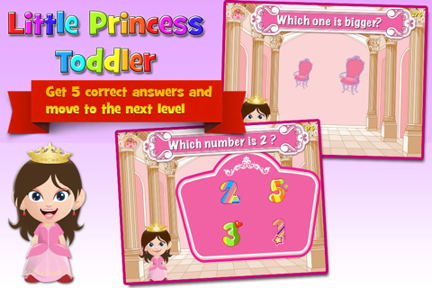 Princess Toddler Royal School Games for Kids screenshot 3