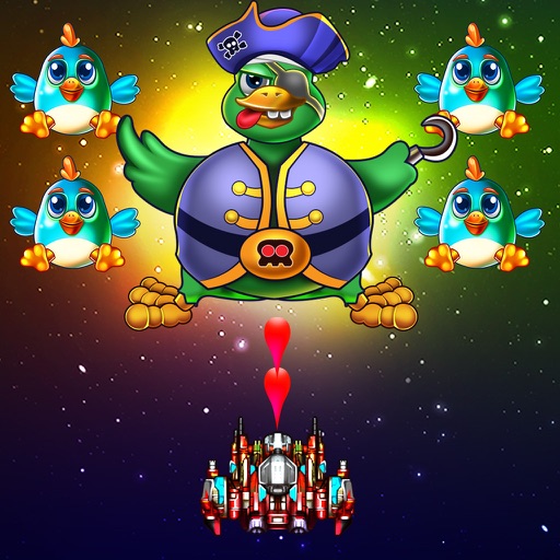 Chicken Invaders : Space Shooter Galaxy Icon