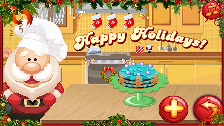 Christmas Cake Maker - Santa Cooking Game screenshot-4