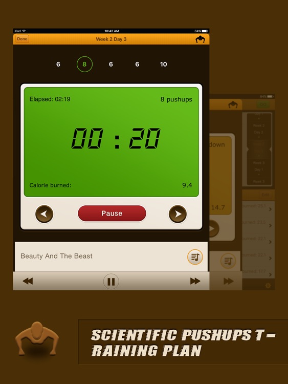 Pushups Coach Pro for iPad - Do 100 Push Ups
