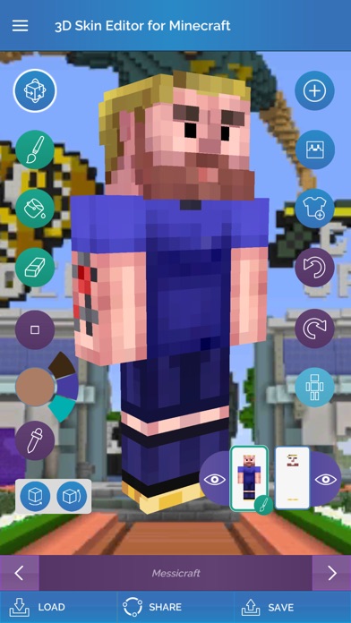 QB9's 3D Skin Editor screenshot1