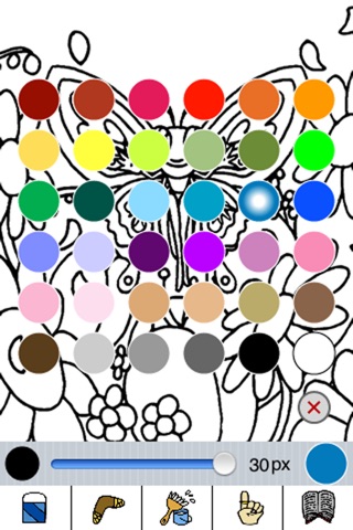 Insect Coloring ~Bugs in Wonderland~ for iPhone screenshot 2
