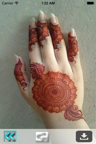 Henna Mehndi Tattoo Designs for Wedding Occasion screenshot 4