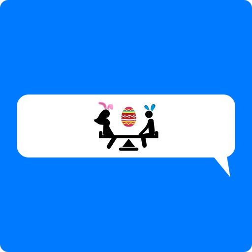 Animated Easter Stickmen