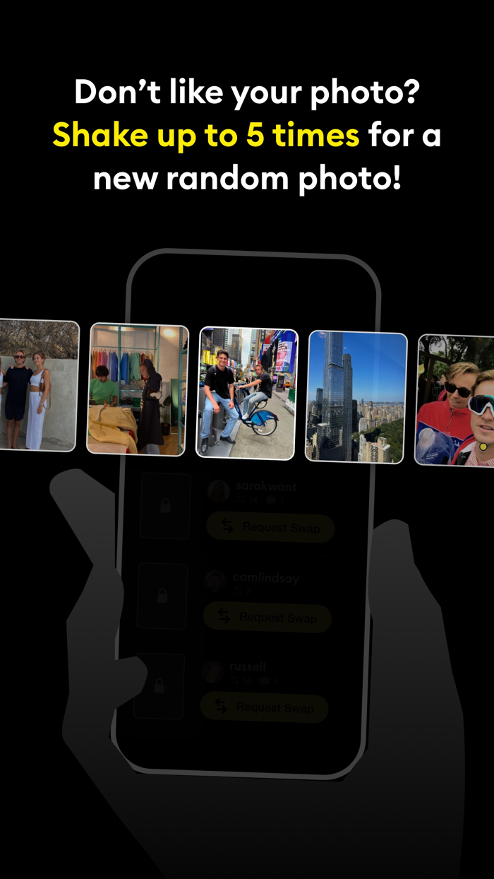 Unfiltered Swap Photos