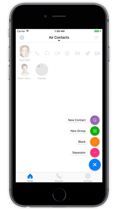 Air Contacts Pro - Quickly Call and Text Widgetのおすすめ画像2