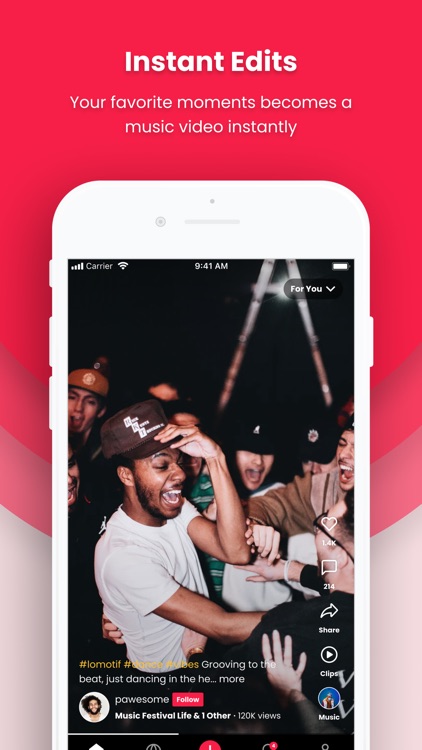 Lomotif: Edit Video. Add Music screenshot-0