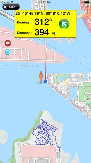 MOB Quick Waypoint man overboard GPS map tracking(圖5)-速報App