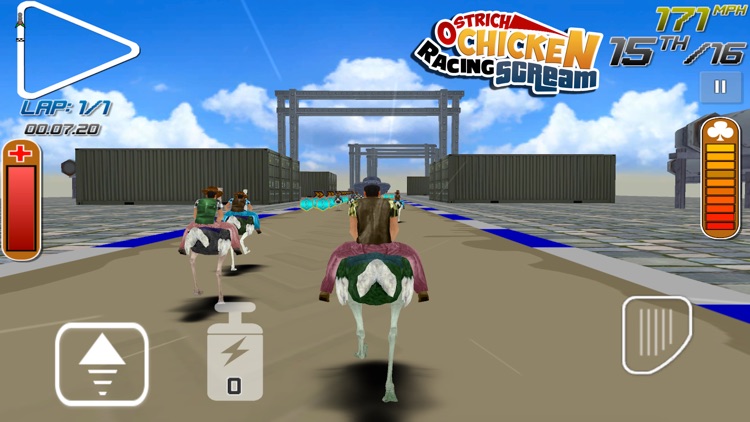 Ostrich Chicken Racing screenshot-3