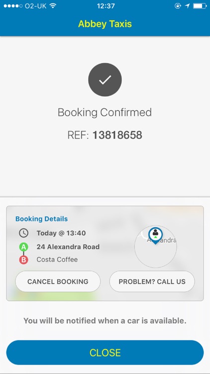 Abbey Taxis Bath screenshot-4