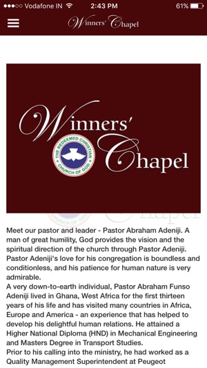 Winners Chapel Detroit