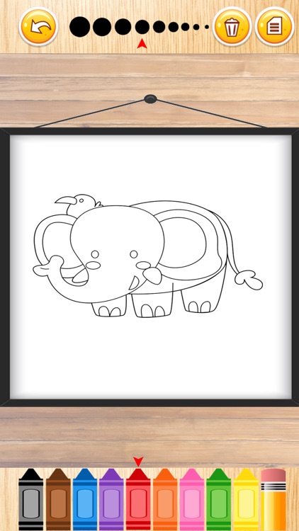 Coloring Game For Kid Animals