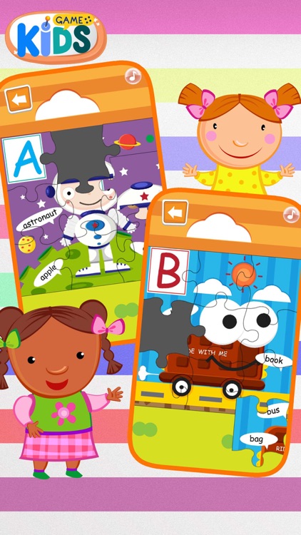 ABC Alphabet Jigsaw Puzzle Games For Baby And Kids