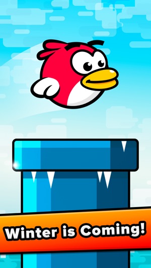 Flappy Winter Bird - Swing your tiny flappy wings!(圖1)-速報App