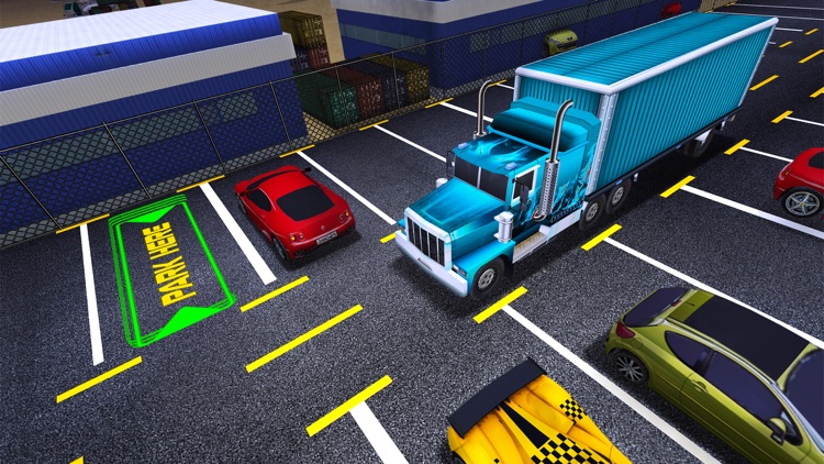 Airport Airplane Cargo Truck Parking Simulator 3D screenshot-3