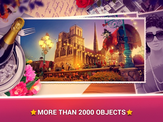 Hidden Object.s Love in Paris – Adventure Puzzle.s screenshot 3