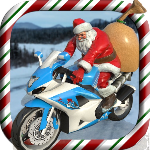 Santa Motorbike Racer Pro icon