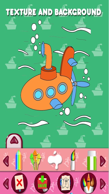 Transporting Kids Coloring Book Pro screenshot-3