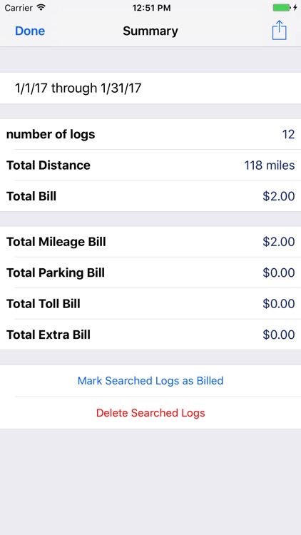 Milog - mileage log tracker