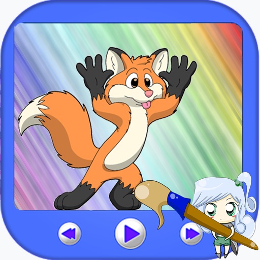 Paint Fox Kids Smart Version iOS App