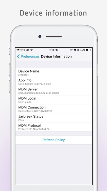 Citrix Secure Hub