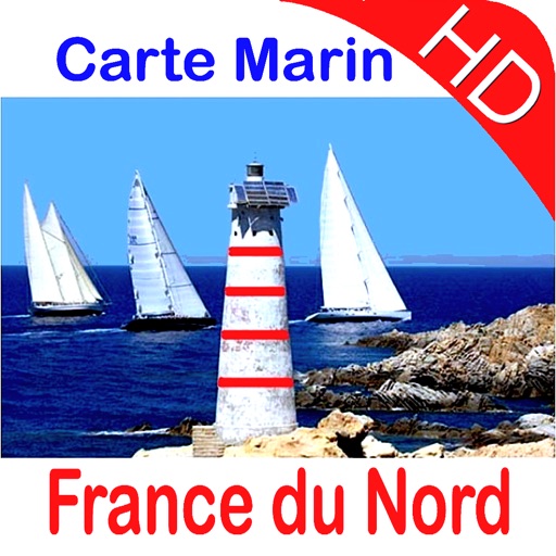 Marine: France du Nord HD - GPS Map Navigator icon