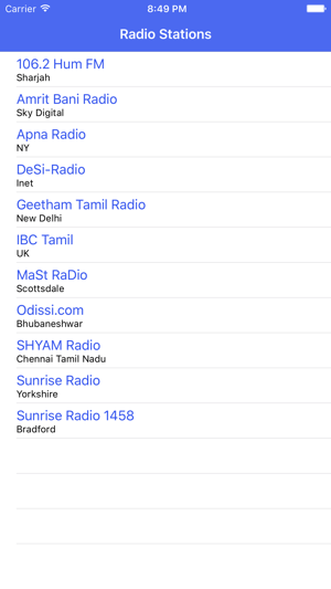 Radio Channel Indian FM Online Streaming