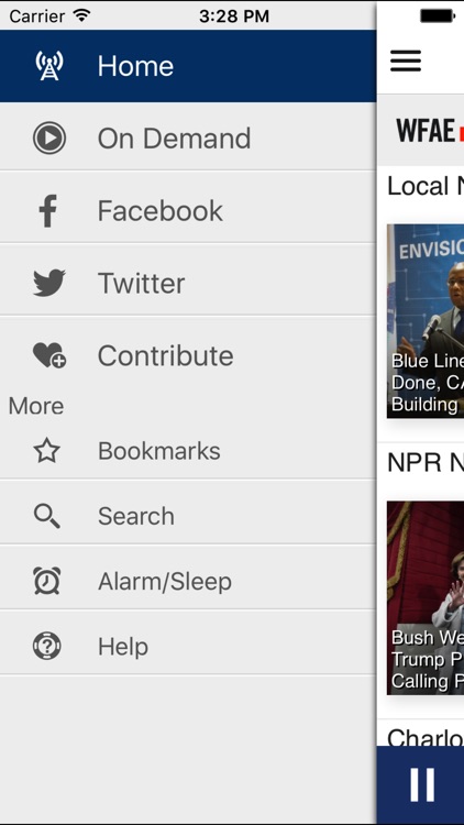 WFAE Public Radio App
