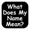 What does your name mean