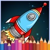 Galaxy Painting Book : Coloring Pages game