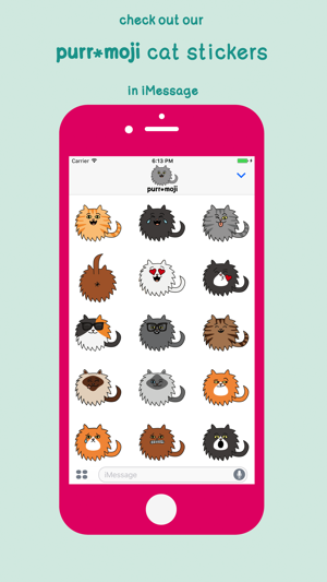 Purr-Moji Cat Stickers - Fun Pack(圖4)-速報App