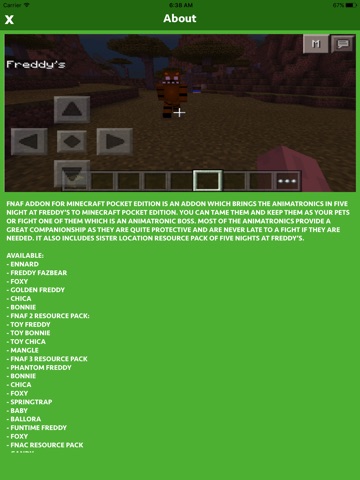 FNAF MOD FOR MINECRAFT PC GAME screenshot 3